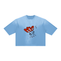 LU4F-Unisex Vintage Wash Sunfade Boxy T-Shirt