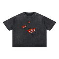 Mineral Wash Boxy Cotton T-Shirt