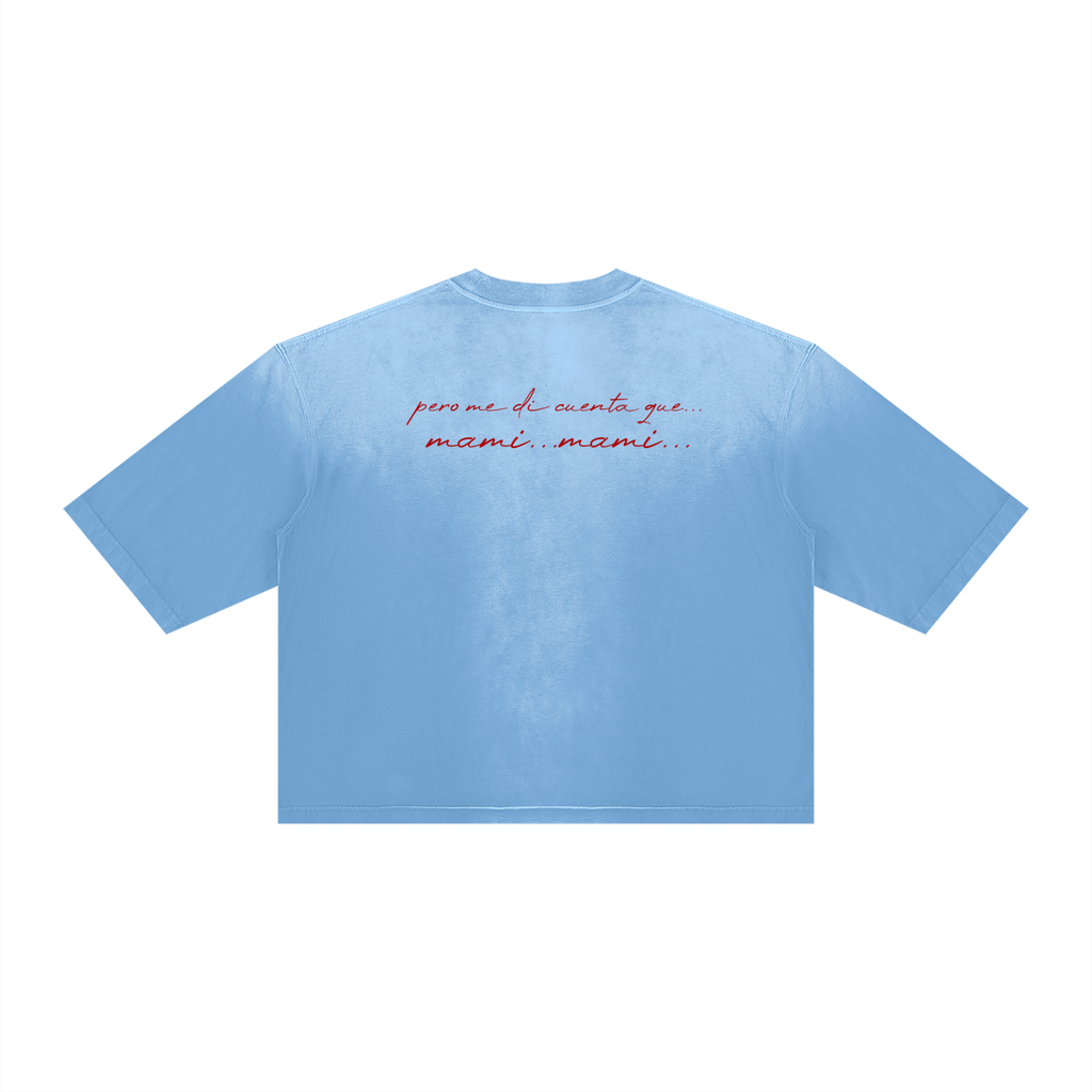 LU4F-Unisex Vintage Wash Sunfade Boxy T-Shirt